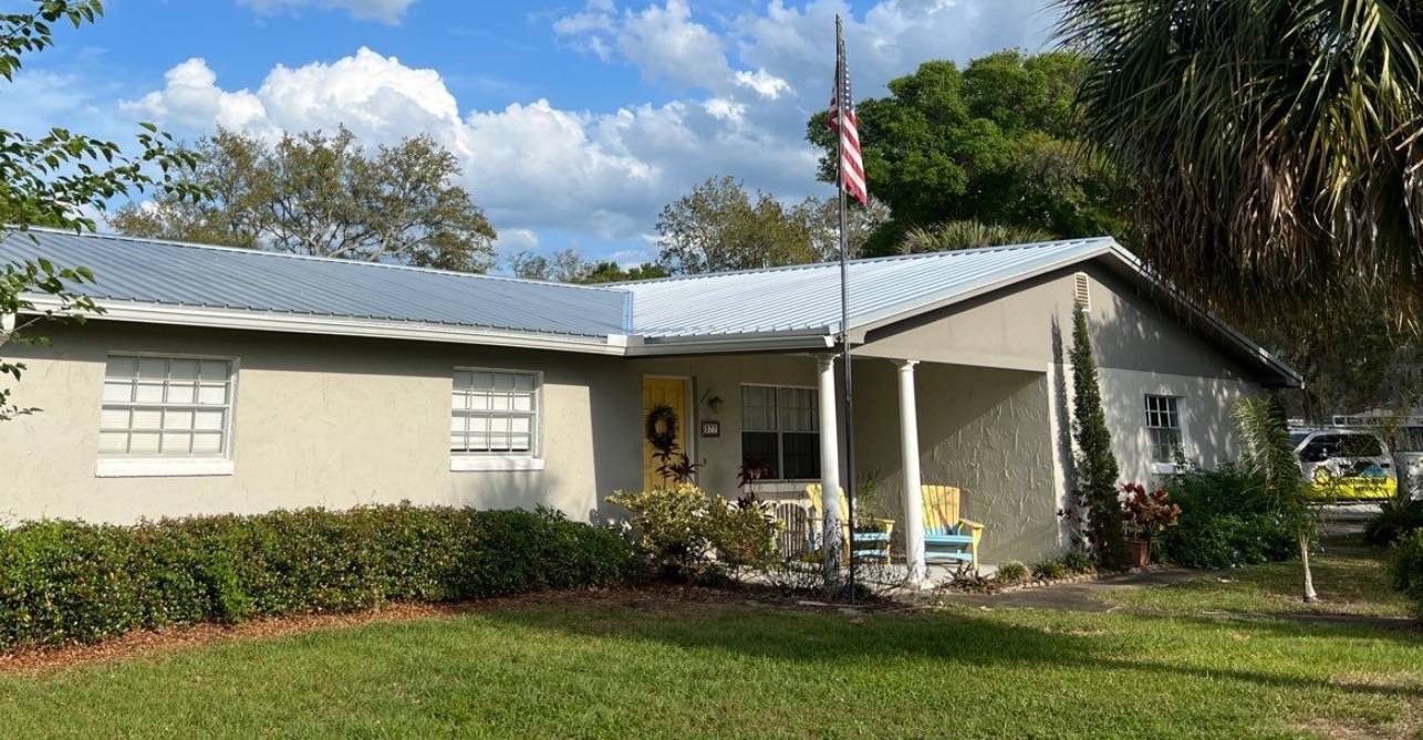 Finished residential roofing project in Anastasia Island Florida