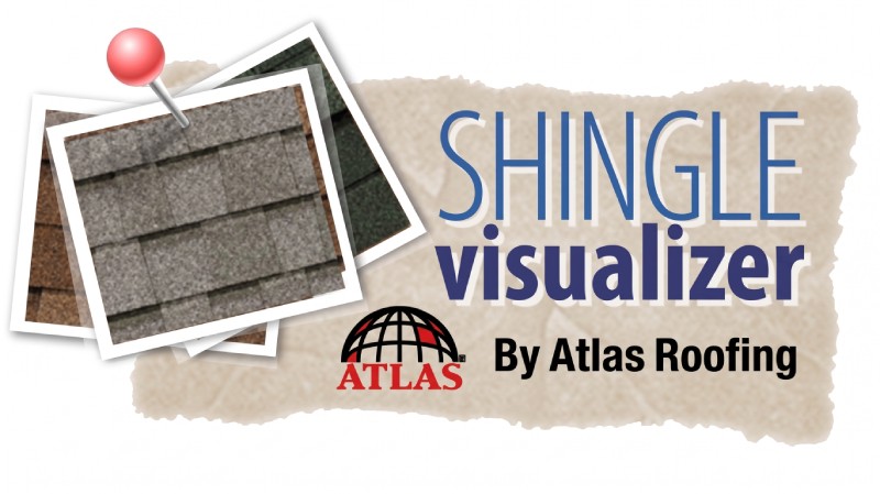 Atlas shingle visualizer for Sunshine Roof Services roofing products